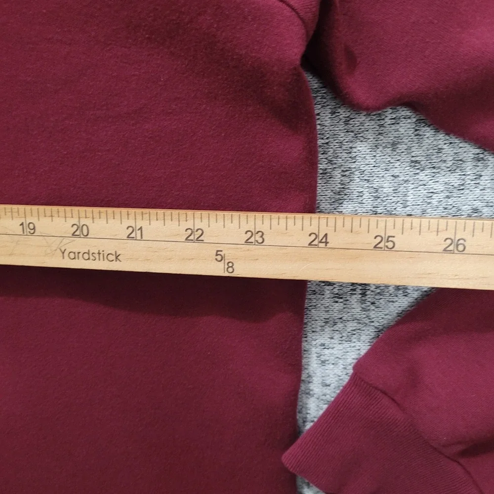 Polo Ralph Lauren Mens XL Long Sleeve Polo Burgundy Maroon Cotton Pony Logo
